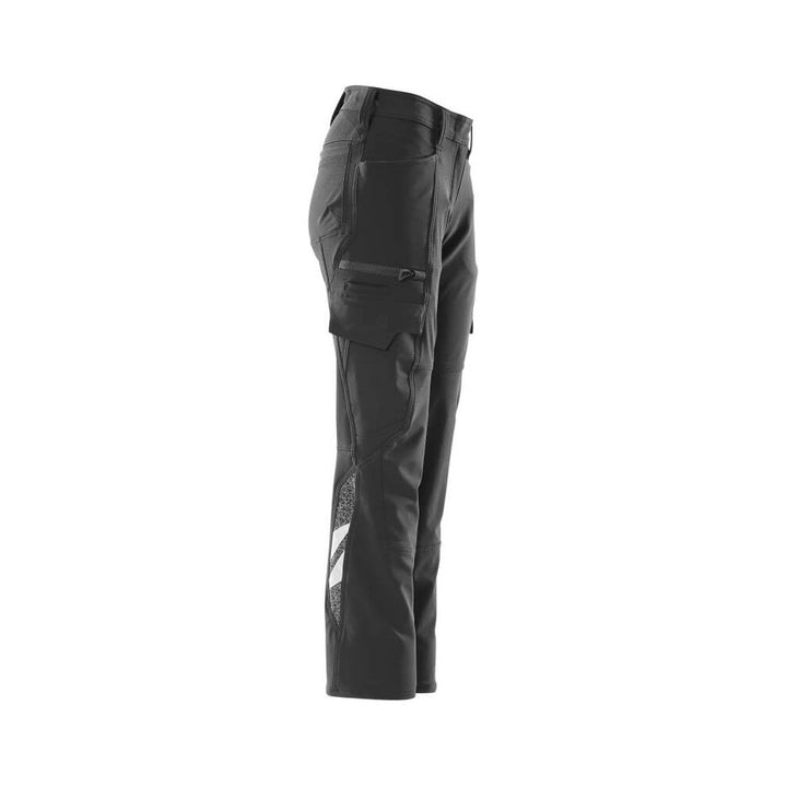 Mascot Stretch Work Trousers 18178-511 Left #colour_black