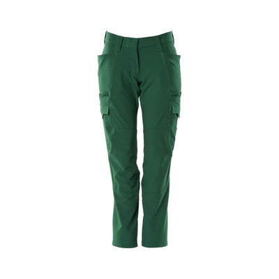 Mascot Stretch Work Trousers 18178-511 Front #colour_green
