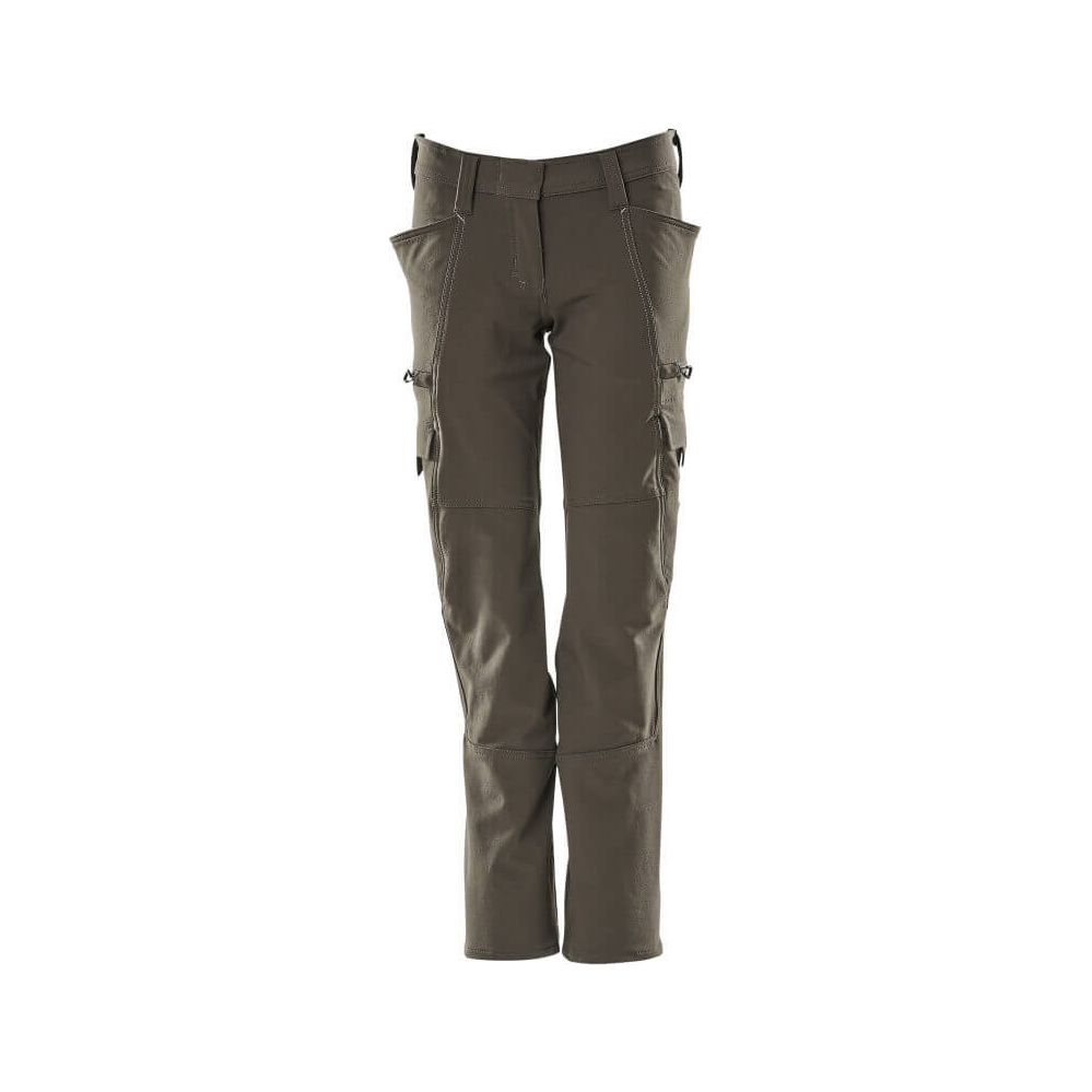 Mascot Stretch Work Trousers 18188-511 Front #colour_dark-anthracite-grey