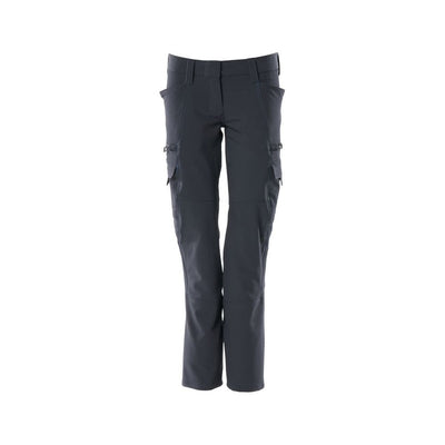 Mascot Stretch Work Trousers 18188-511 Front #colour_dark-navy-blue