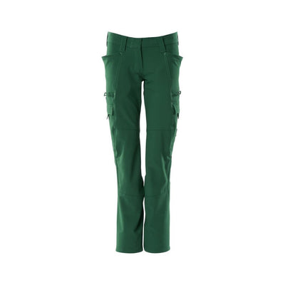 Mascot Stretch Work Trousers 18188-511 Front #colour_green