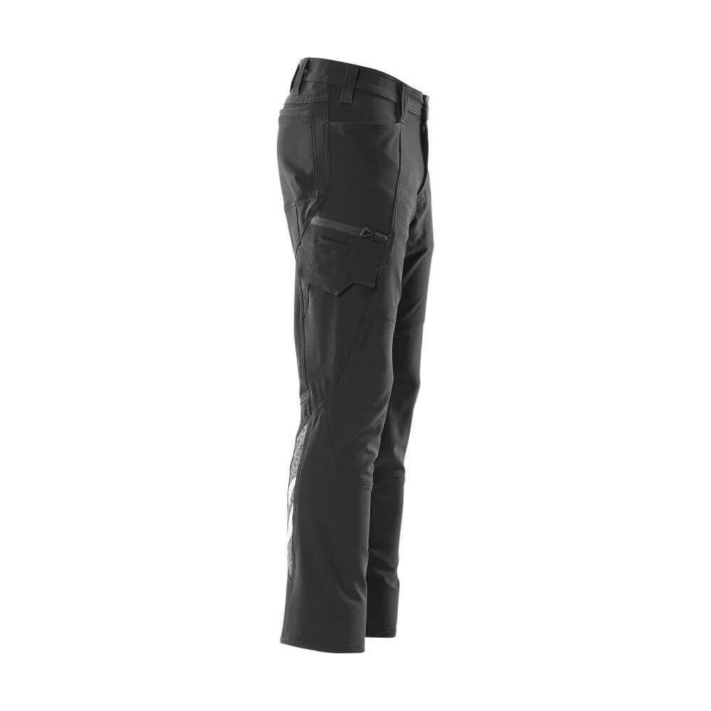 Mascot Stretch Work Trousers 18279-511 Left #colour_black