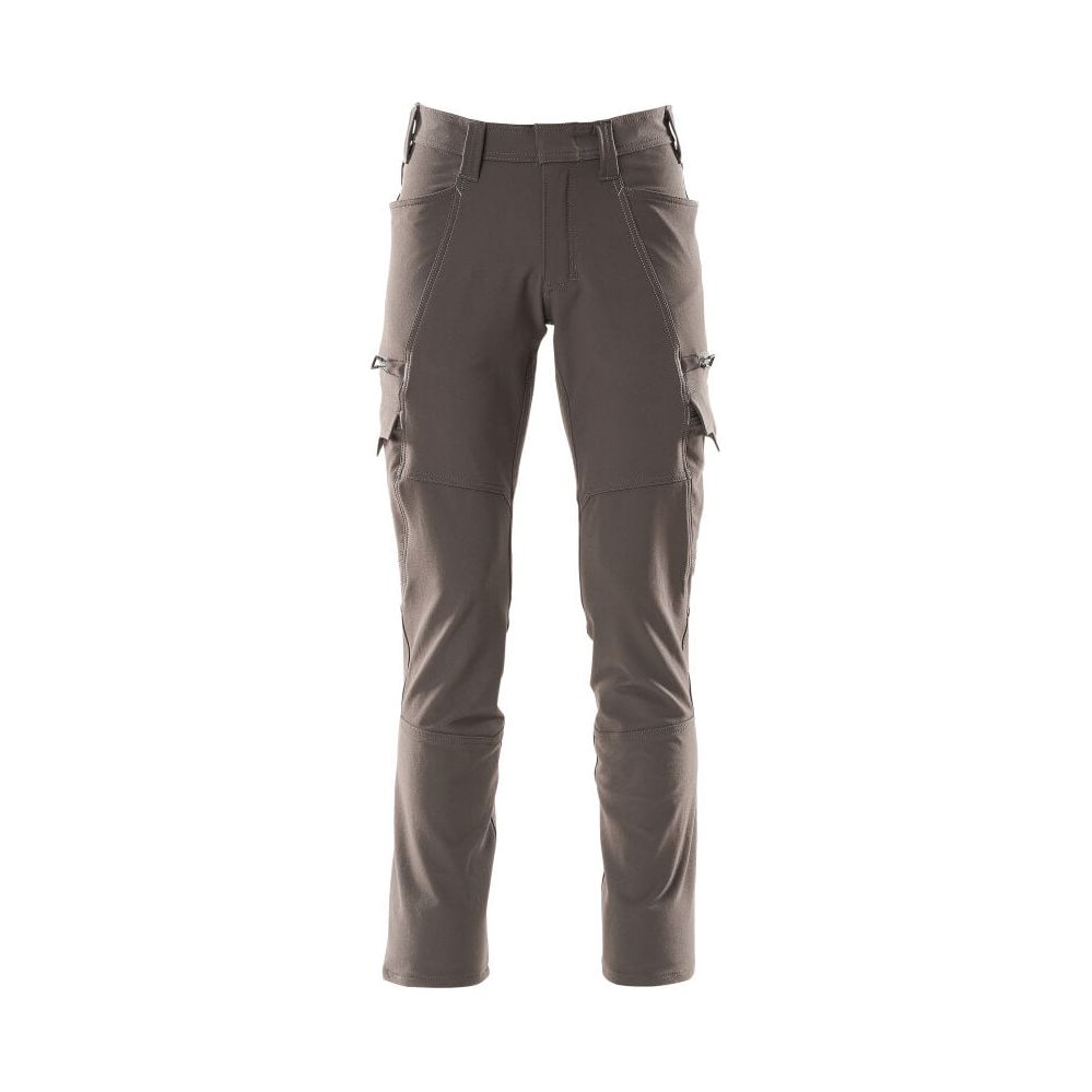Mascot Stretch Work Trousers 18279-511 Front #colour_dark-anthracite-grey