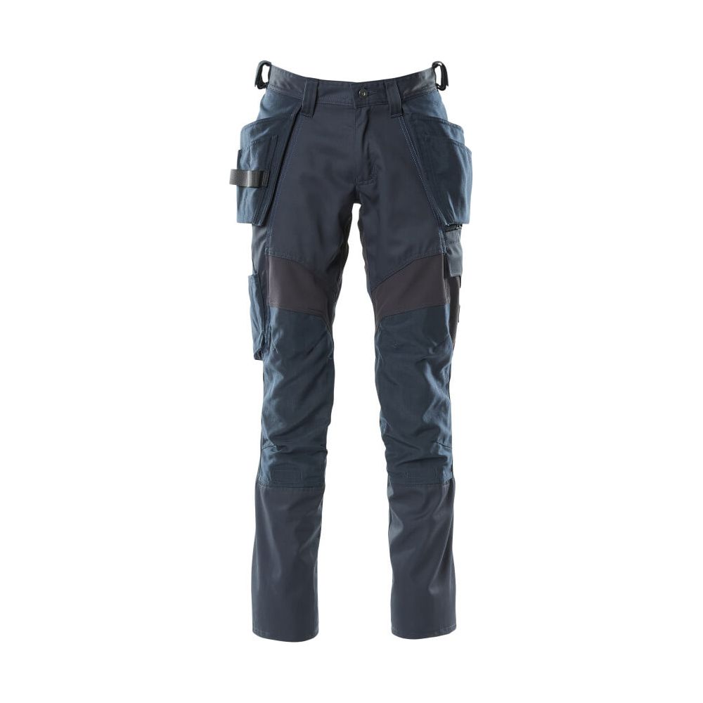 Mascot Special Offer 18531-442 Trousers Pack - Stretch Work Trousers with Holster Pockets + Belt + Knee pads