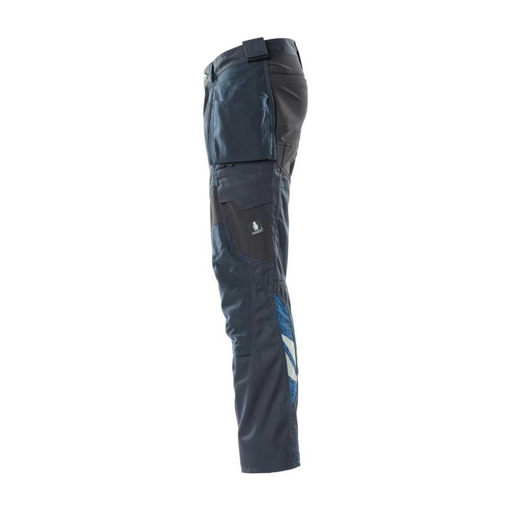 MASCOT® ACCELERATE Trousers with kneepad pockets 18379 Dark Navy -  TheWorkwearStore.ie | Work Pants, Jackets, Hi Visibility & Much More