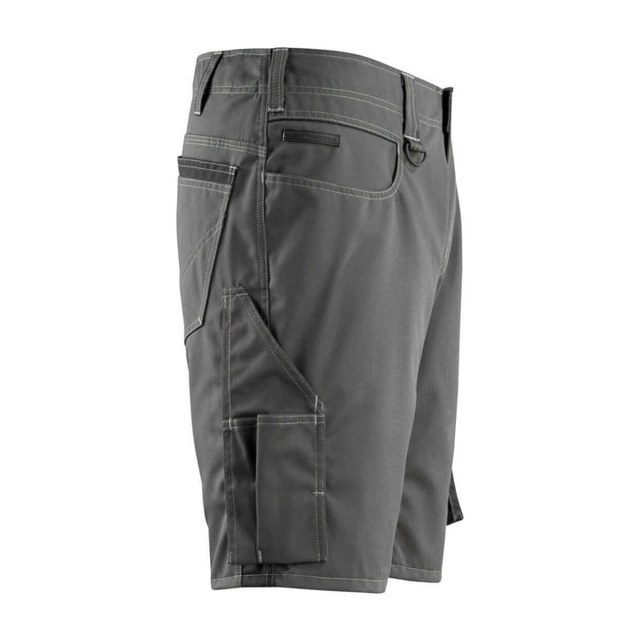 Mascot Stuttgart Work Shorts 12049-442 Left #colour_dark-anthracite-grey-black