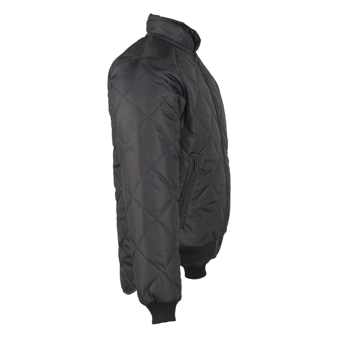 Mascot Sudbury Thermal Work Jacket 13515-905 Left #colour_black