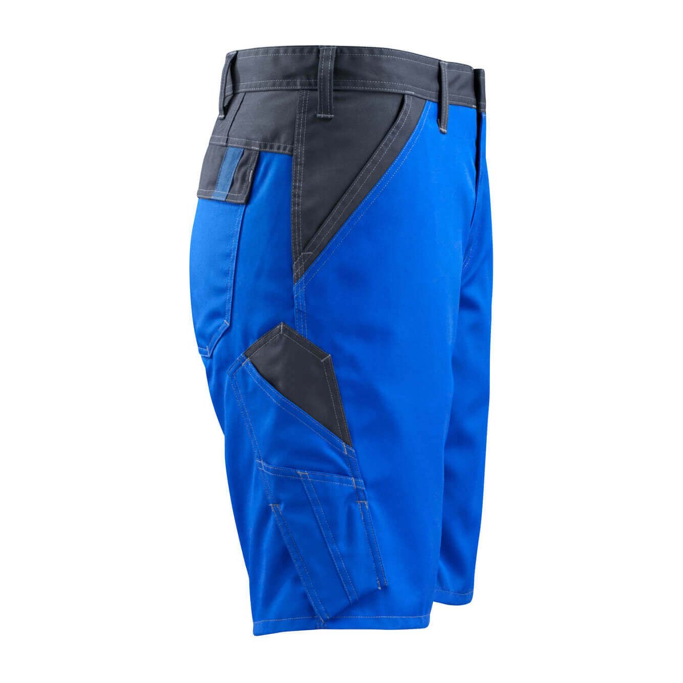 Mascot Sunbury Work Shorts 15749-330 Left #colour_royal-blue-dark-navy-blue