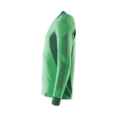 Mascot Sweatshirt Round-Neck 18384-962 Right #colour_grass-green-green