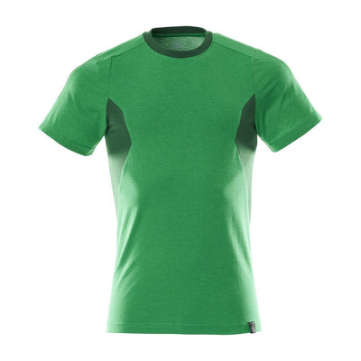 Mascot T-shirt Cotton 18382-959 Front #colour_grass-green-green