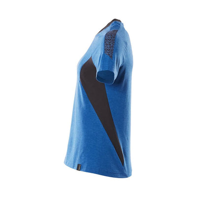 Mascot T-shirt Round-Neck 18392-959 Right #colour_azure-blue-dark-navy-blue
