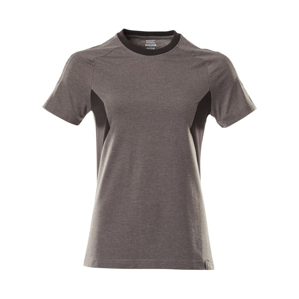 Mascot T-shirt Round-Neck 18392-959 Front #colour_dark-anthracite-grey-black