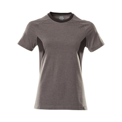 Mascot T-shirt Round-Neck 18392-959 Front #colour_dark-anthracite-grey-black