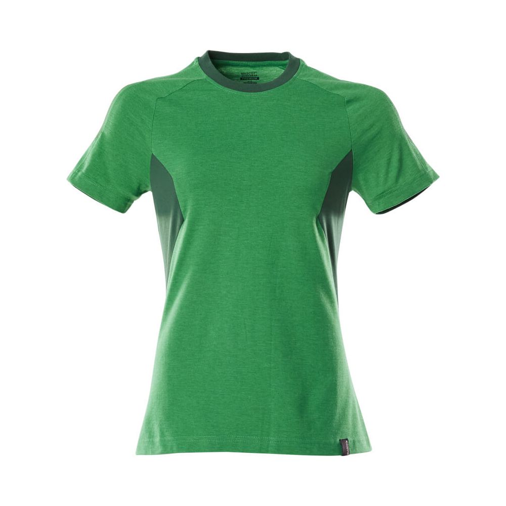 Mascot T-shirt Round-Neck 18392-959 Front #colour_grass-green-green