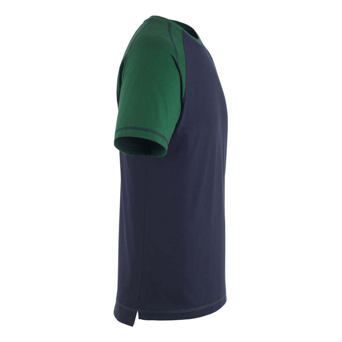 Mascot T-shirt Round-Neck 50301-250 Left #colour_navy-blue-green