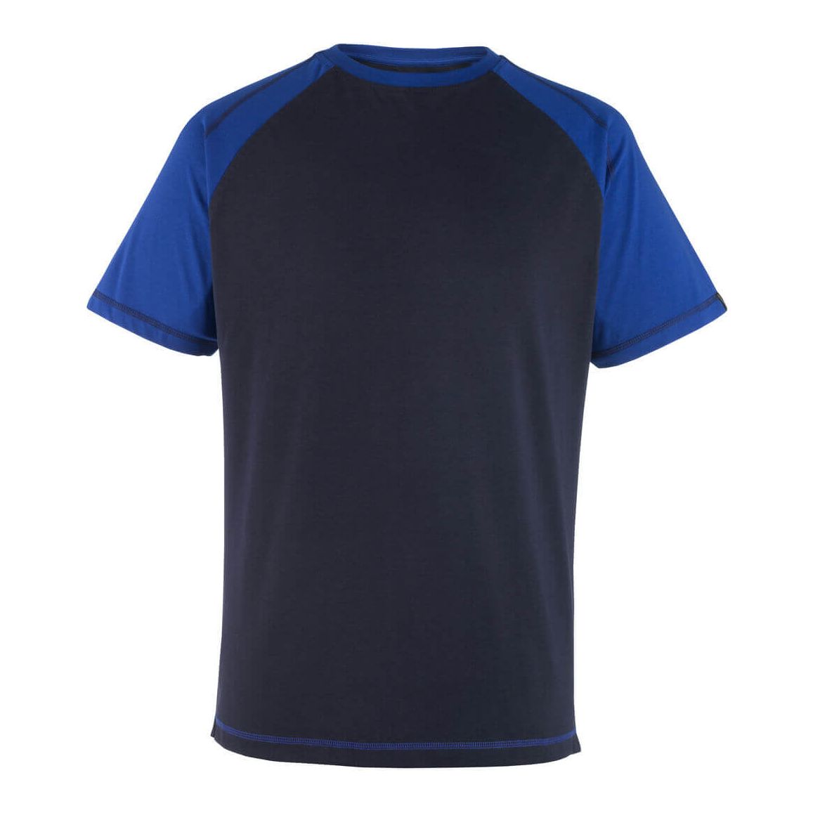 Mascot T-shirt Round-Neck 50301-250 Front #colour_navy-blue-royal-blue