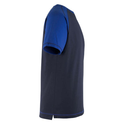 Mascot T-shirt Round-Neck 50301-250 Left #colour_navy-blue-royal-blue