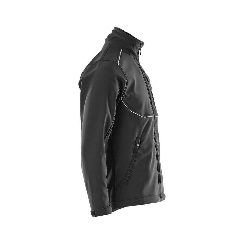 Mascot Tampa Softshell Jacket 10001-883 Left #colour_black