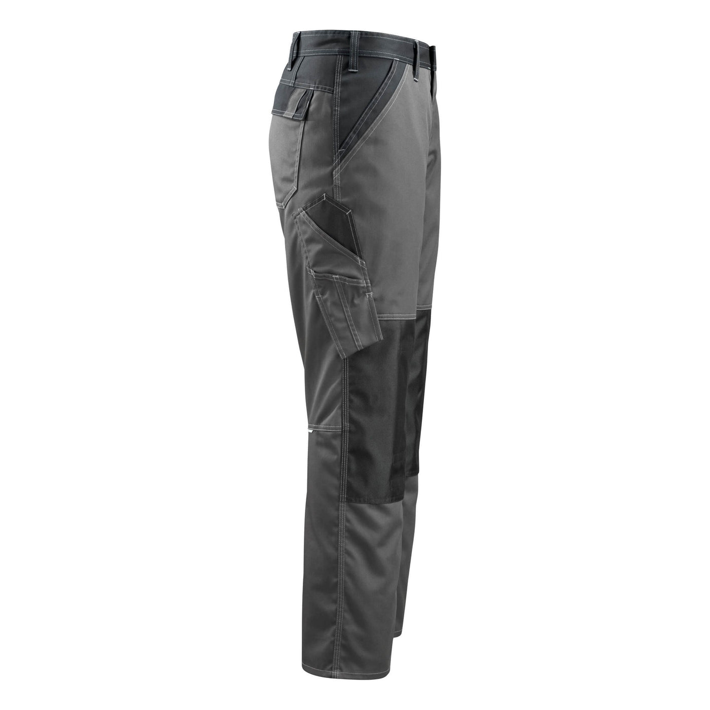 Mascot Temora Work Trousers 15779-330 Left #colour_dark-anthracite-grey-black