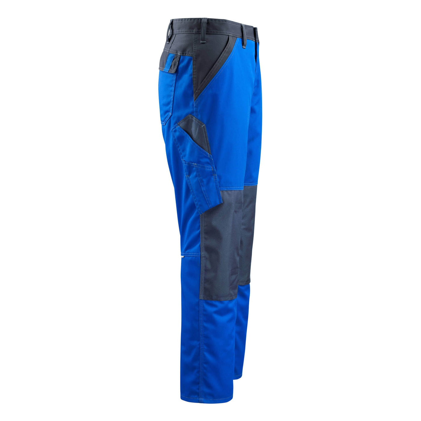 Mascot Temora Work Trousers 15779-330 Left #colour_royal-blue-dark-navy-blue