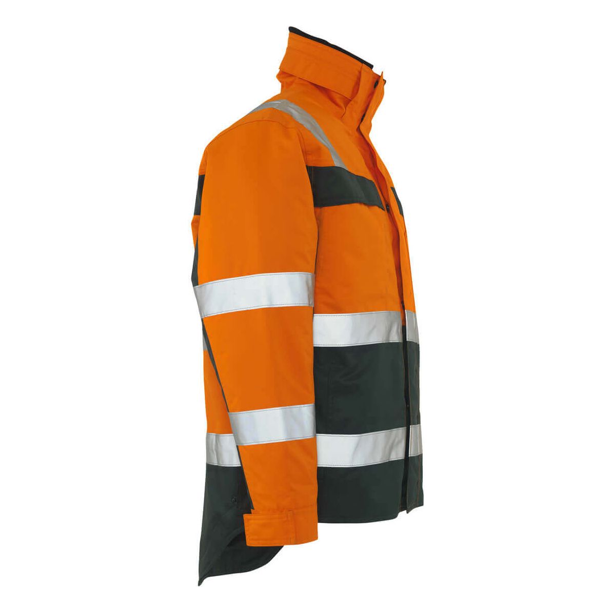 Mascot Teresina Hi-Vis Winter Jacket 07223-880 Left #colour_hi-vis-orange-green