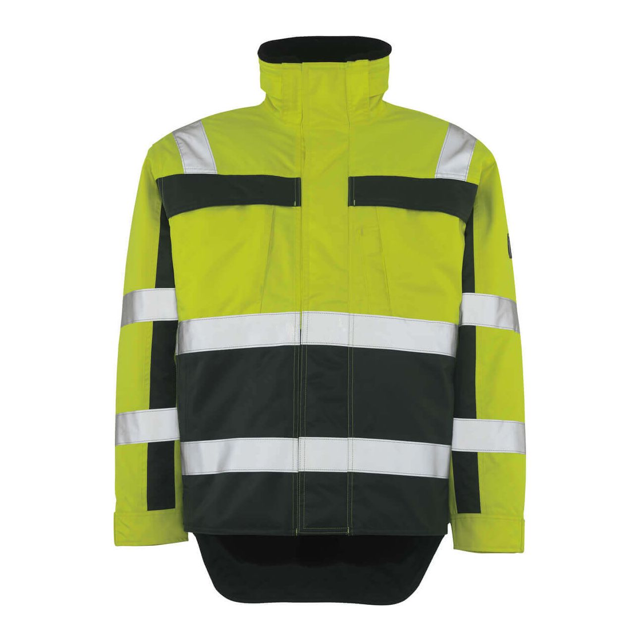 Mascot Teresina Hi-Vis Winter Jacket 07223-880 Front #colour_hi-vis-yellow-green