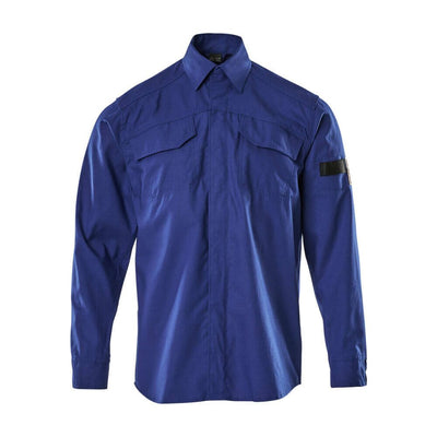 Mascot Ternitz Work Shirt 09004-142 Front #colour_royal-blue