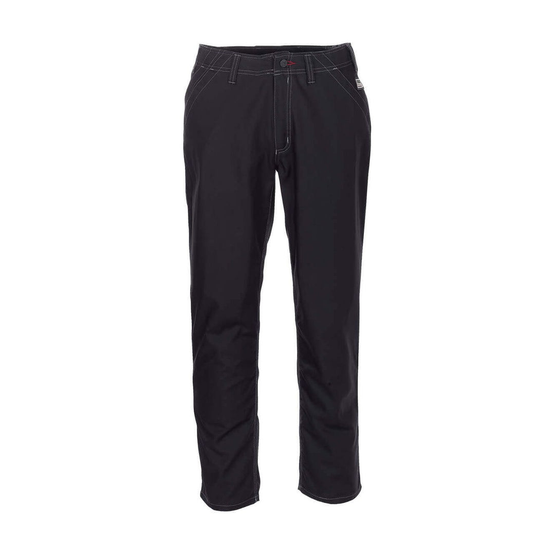 Mascot Thasos Work Trousers 09279-154 Front #colour_black