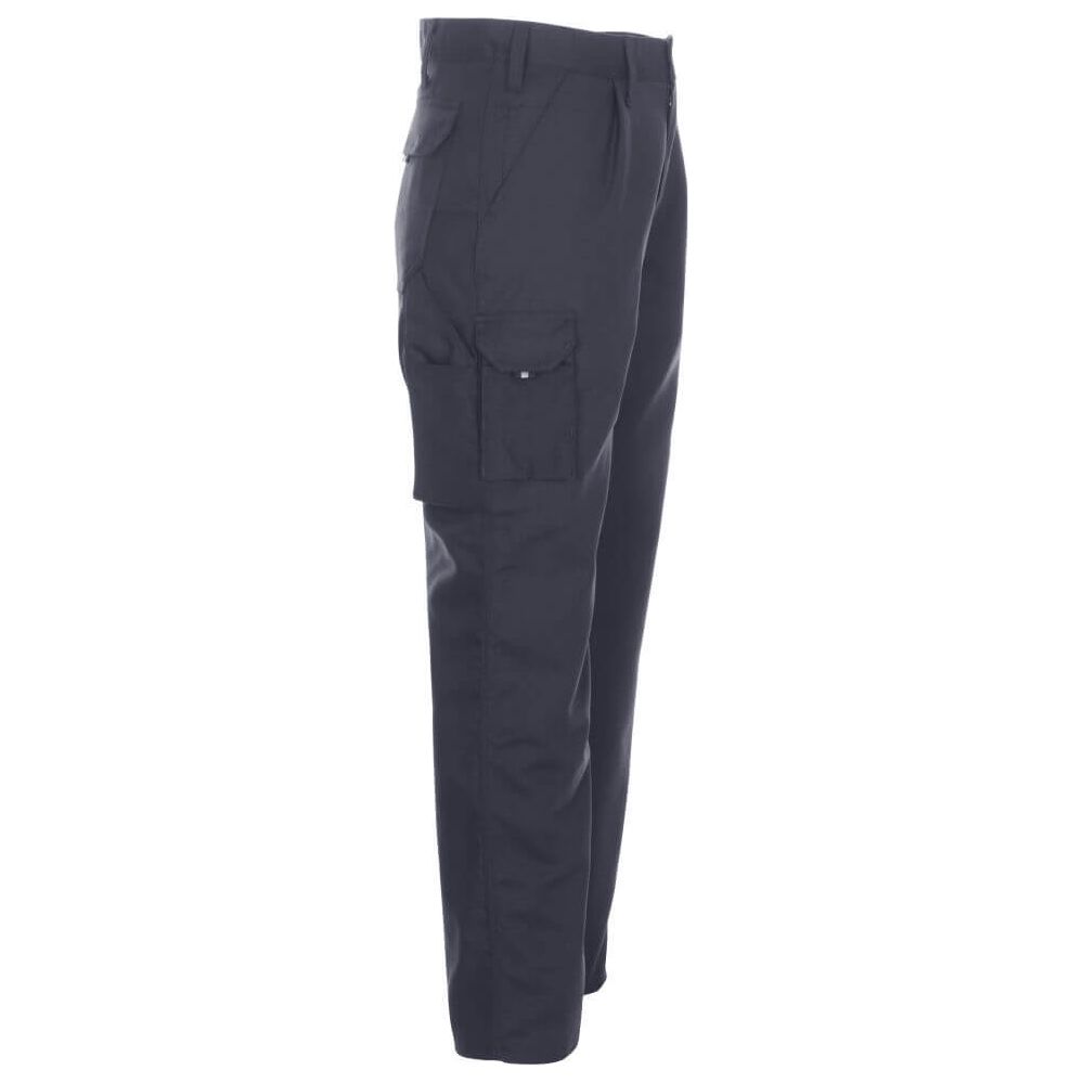 Mascot Toledo Work Trousers 03079-010 Left #colour_navy-blue