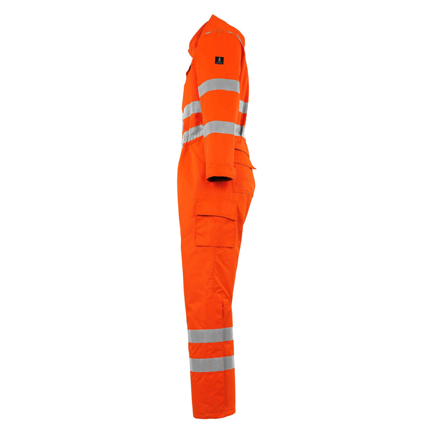Mascot Tombos Hi-Vis Winter Boilersuit Overall 11119-880 Right #colour_hi-vis-orange