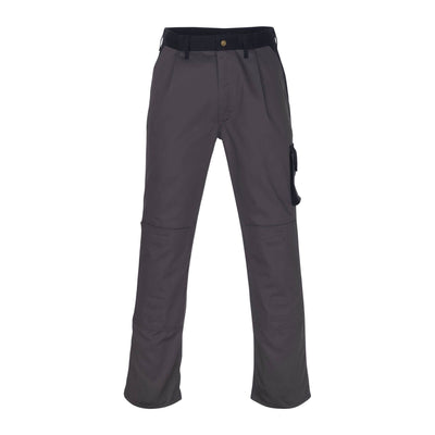 Mascot Torino Work Trousers 00979-430 Front #colour_anthracite-grey-black