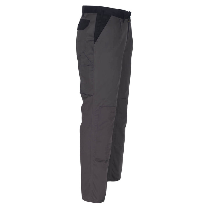 Mascot Torino Work Trousers 00979-430 Left #colour_anthracite-grey-black