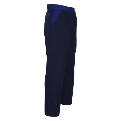 Mascot Torino Work Trousers 00979-430 Left #colour_navy-blue-royal-blue