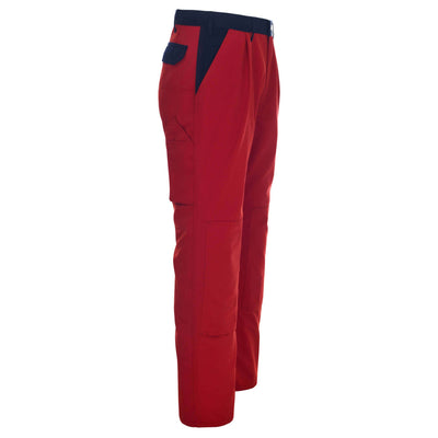 Mascot Torino Work Trousers 00979-430 Left #colour_red-navy-blue