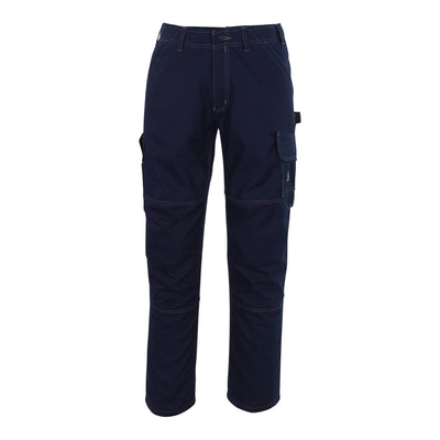 Mascot Totana Trousers Thigh pockets 08679-154 Front #colour_navy-blue
