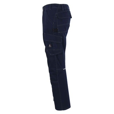 Mascot Totana Trousers Thigh pockets 08679-154 Right #colour_navy-blue