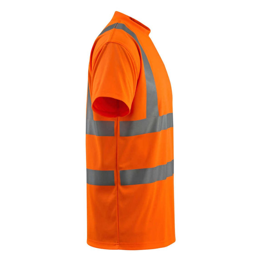 Mascot Townsville Hi-Vis T-shirt 50592-972 Left #colour_hi-vis-orange