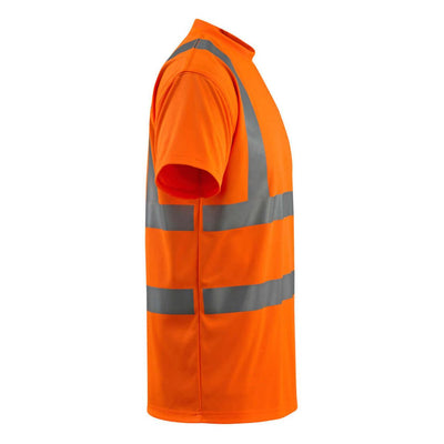 Mascot Townsville Hi-Vis T-shirt 50592-972 Left #colour_hi-vis-orange