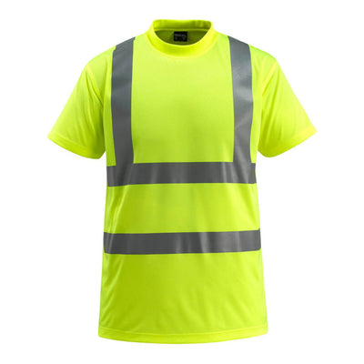 Mascot Townsville Hi-Vis T-shirt 50592-972 Front #colour_hi-vis-yellow