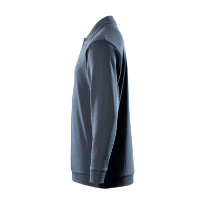 Mascot Trinidad Polo Collar Sweatshirt 00785-280 Right #colour_dark-navy-blue