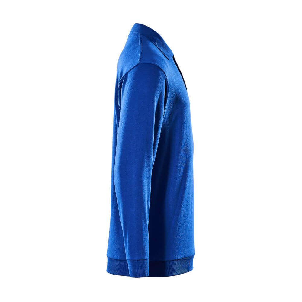 Mascot Trinidad Polo Collar Sweatshirt 00785-280 Left #colour_royal-blue