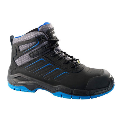 Mascot Trivor Safety Boots S3 F0114-937 Front #colour_black-royal-blue