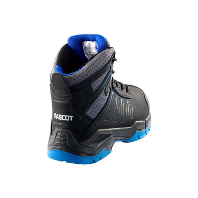 Mascot Trivor Safety Boots S3 F0114-937 Left #colour_black-royal-blue