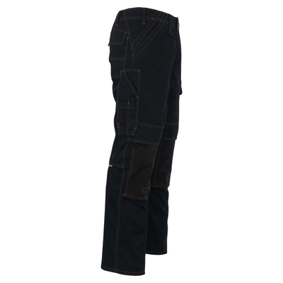Mascot Trousers Kneepad Pockets 11279-010 Left #colour_black