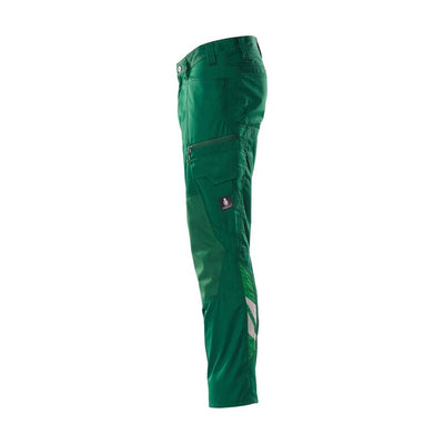 Mascot Trousers Kneepad Pockets 18379-230 Right #colour_green
