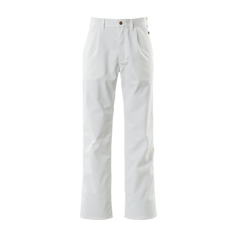 Mascot Trousers Triple-Stitched Seams 00579-430 Front #colour_white