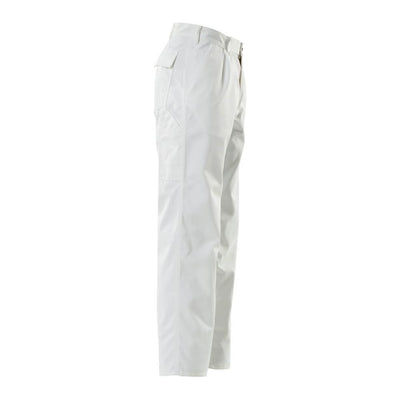Mascot Trousers Triple-Stitched Seams 00579-430 Left #colour_white
