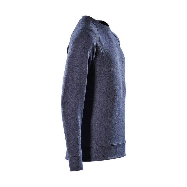 Mascot Tucson Sweatshirt Round-Neck 50204-830 Left #colour_washed-dark-blue-denim