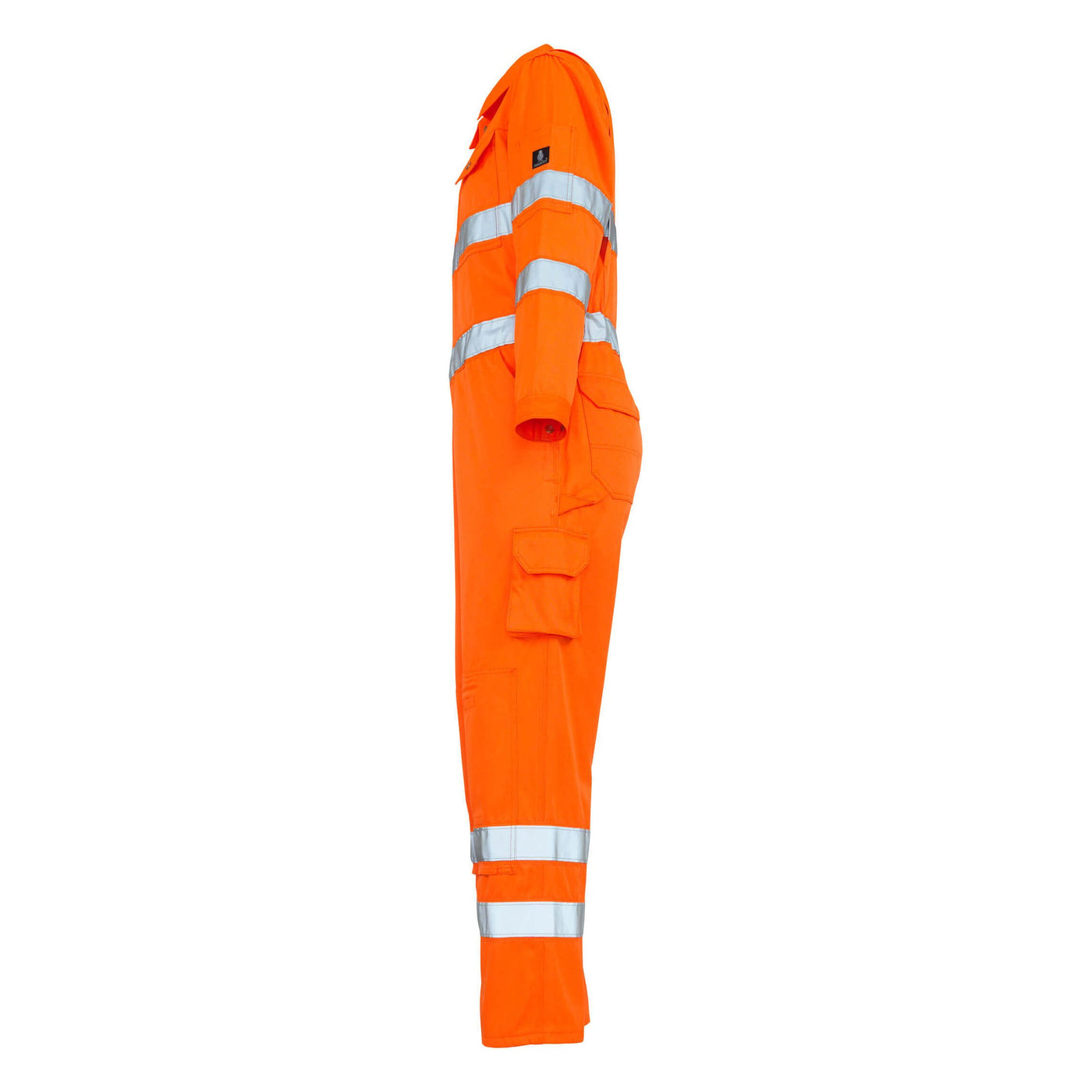 Mascot Utah Hi-Vis Boilersuit Overall 00419-860 Right #colour_hi-vis-orange