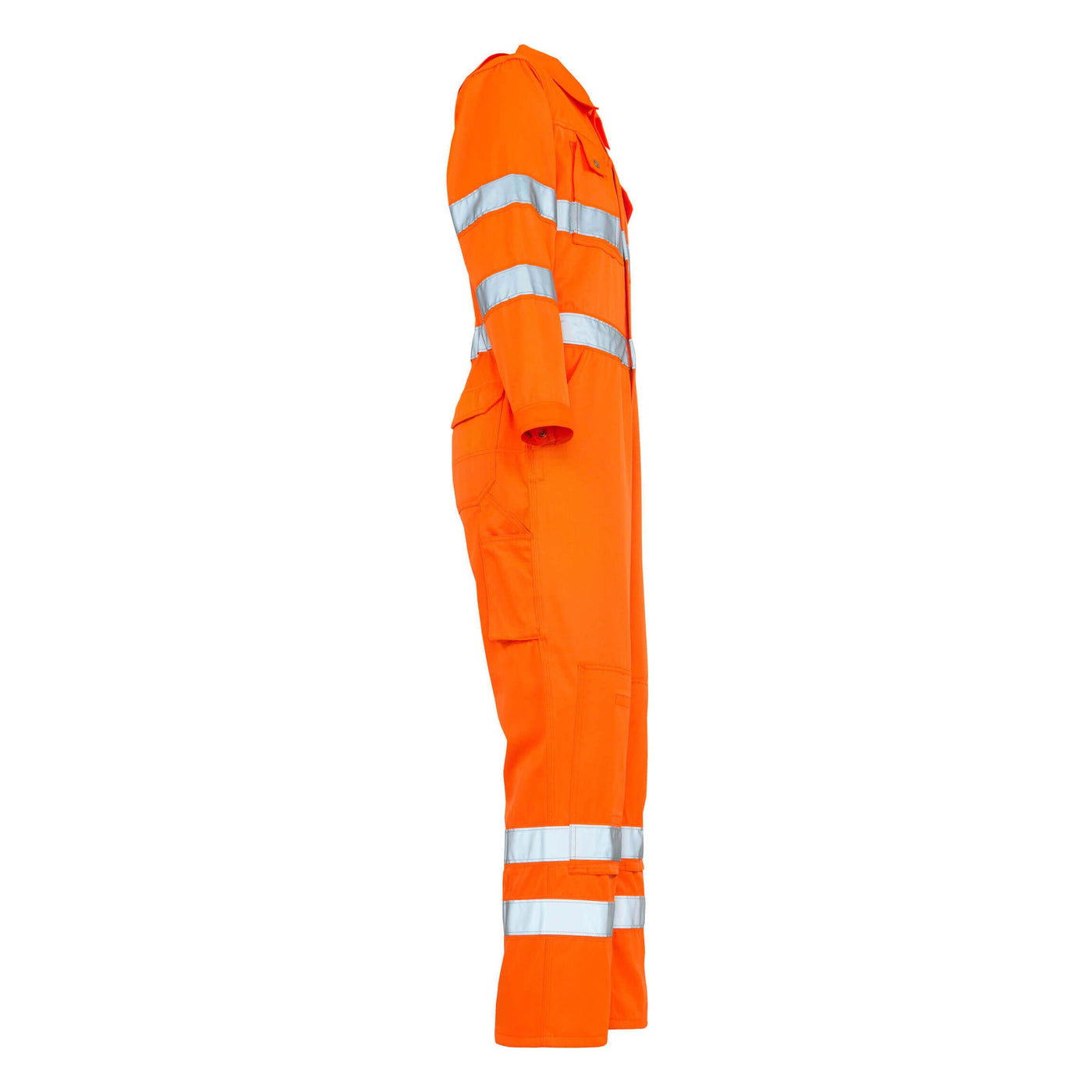 Mascot Utah Hi-Vis Boilersuit Overall 00419-860 Left #colour_hi-vis-orange